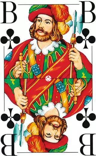 Ravensberger Matratzen Klassisches Skatspiel, Französisches Bild mit großen Eckzeichen, 32 Karten in Klarsicht-Box - Kartenspiel ab 8 Jahren Schlussverkauf