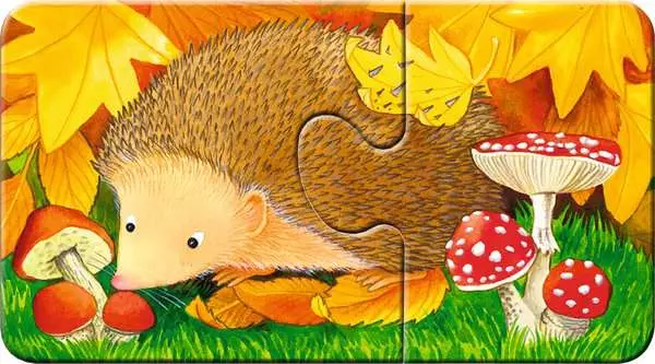 Ravensberger Matratzen Kinderpuzzle ab 2 Jahren - Tiere im Garten - 2 Teile Günstig kaufen