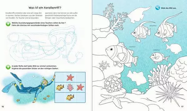 Ravensberger Matratzen Ravensburger Wieso? Weshalb? Warum? aktiv-Heft: Das Meer Großer Ausverkauf