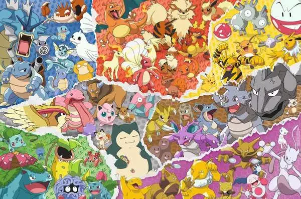 Ravensberger Matratzen Puzzle 5000 Teile - Pokémon Allstars Black Friday