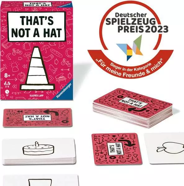 Ravensberger Matratzen That's not a hat - Spiel ab 8 Jahren Jubiläumsangebot