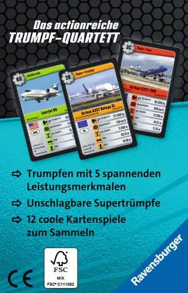 Ravensberger Matratzen Ultra Jets - Kartenspiel ab 7 Jahren Neueste Mode
