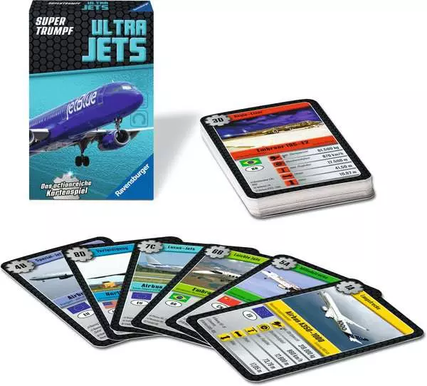 Ravensberger Matratzen Ultra Jets - Kartenspiel ab 7 Jahren Neueste Mode