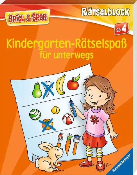 Ravensberger Matratzen Kindergarten-Rätselspaß für unterwegs Ravensberger Matratzen Kindergarten-Rätselspaß für unterwegs