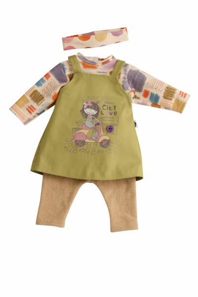 Schildkröt Manufaktur Kleidung zu Puppe 52 cm Elli/Klara/Julchen Kleidung City-Love