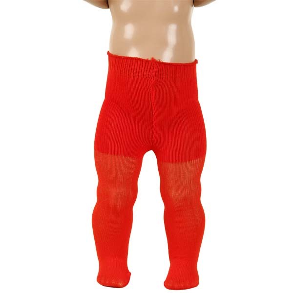 Schildkröt Manufaktur Strumpfhose rot für Stehpuppen 34 und 49 cm