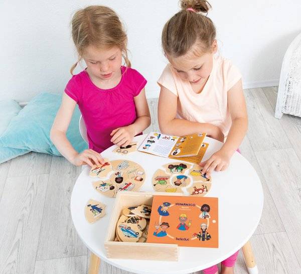 Schildkröt Manufaktur Puzzle HUMANICO "Berufe" by Beleduc Hotsell