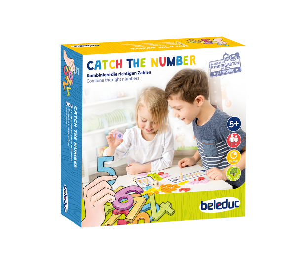 Schildkröt Manufaktur Spiel Catch the Number by Beleduc