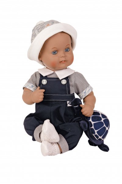 Schildkröt Manufaktur Anzug zu Baby Strampelchen 31+35+45 cm blau/weiss Riesige Ersparnisse