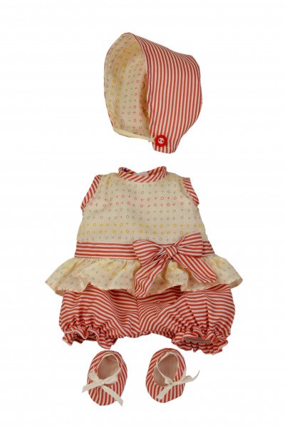 Schildkröt Manufaktur Kleidung zu Baby Strampelchen 31+35+45 cm rose/weiss