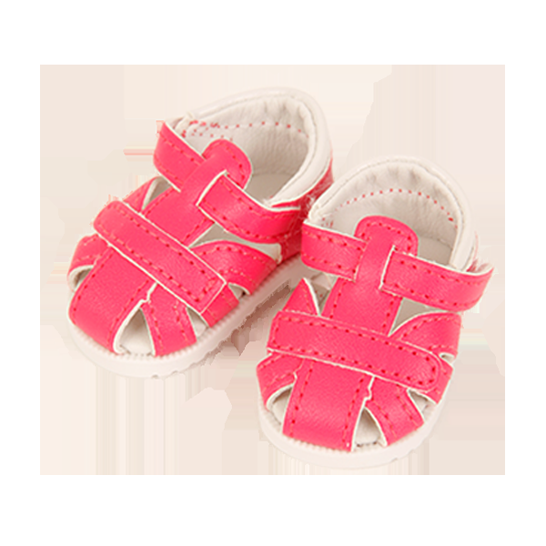 Schildkröt Manufaktur Sandalen zu Schlummerle 32 cm in beige und pink