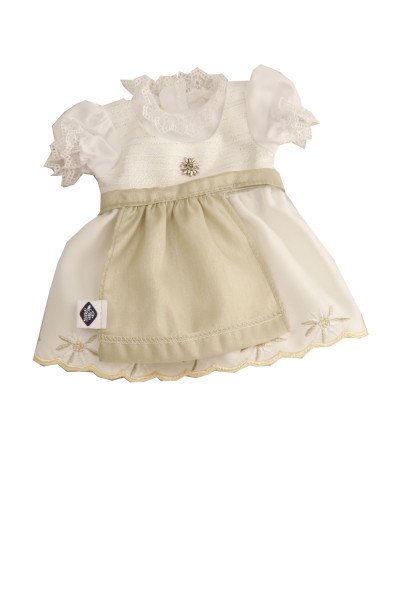 Schildkröt Manufaktur Dirndl zu Stehpuppe 34 weiss/grün
