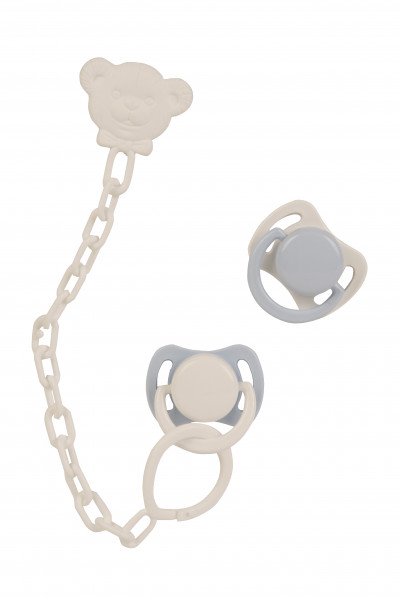 Schildkröt Manufaktur Schnuller-Set bleu 2-teilig für Puppe Amy + Susi+Lina+Finn+Lenchen+Klara