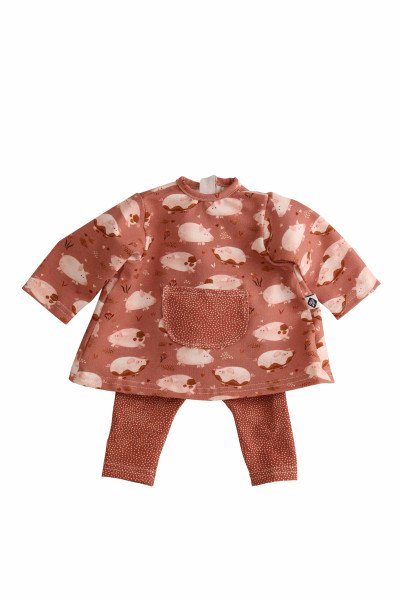 Schildkröt Manufaktur Kleidung für Puppen 32-52 cm Schweinchen