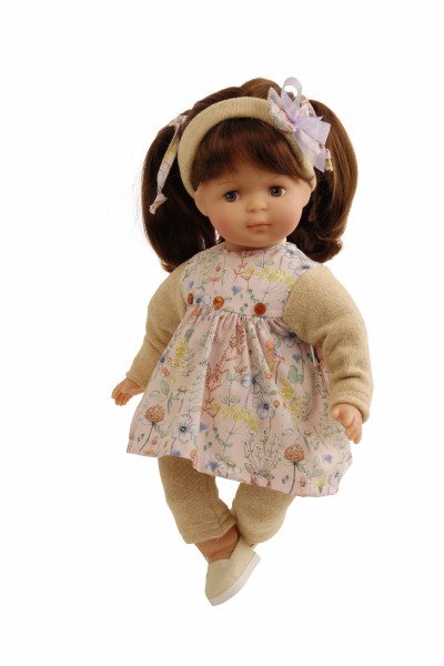 Schildkröt Manufaktur Kleidung zu Puppe 37 cm Strampelchen/Schlummerle/Lenchen- Blumenkleidung Top Angebot
