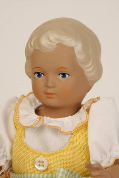 Schildkröt Manufaktur Puppe Ursel 25 cm von 1941 blonde Malhaare, Dirndl Neueste Stile