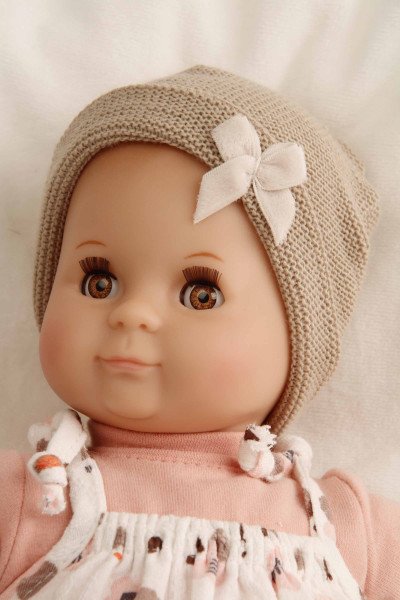 Schildkröt Manufaktur Kleidung zu Puppe Schlummerle 32 cm, Overall rose mit Kleid und Mütze Bis zu 60% Rabatt