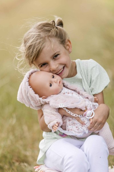 Schildkröt Manufaktur Kleidung zu Baby Amy 45 cm rose winterlich Vierteljährliche Förderung
