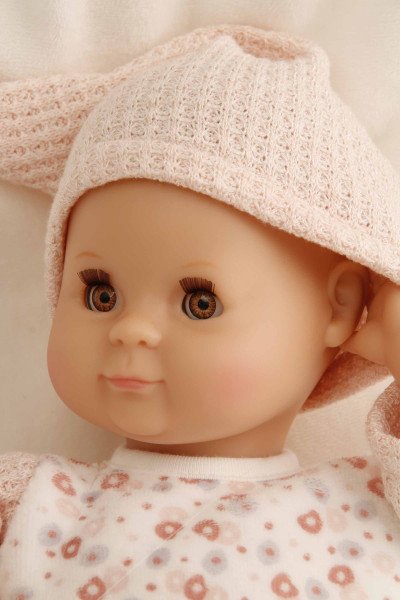 Schildkröt Manufaktur Kleidung zu Puppe Schlummerle 32 cm, Nickyoverall weiss/rose Discount Store für neue Produkte