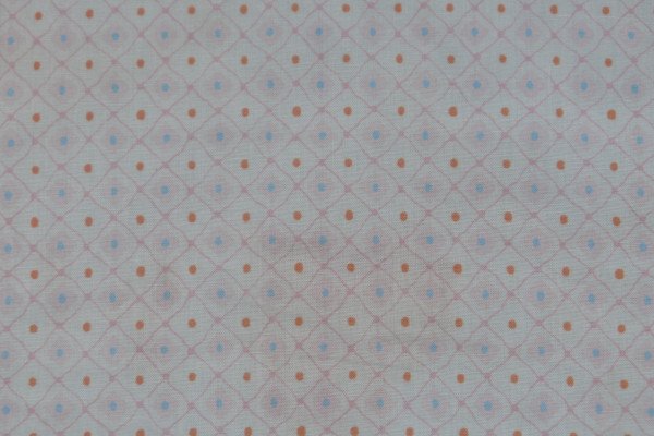 Schildkröt Manufaktur Stoff Batist offwhite mit grafischem Kästchendruck