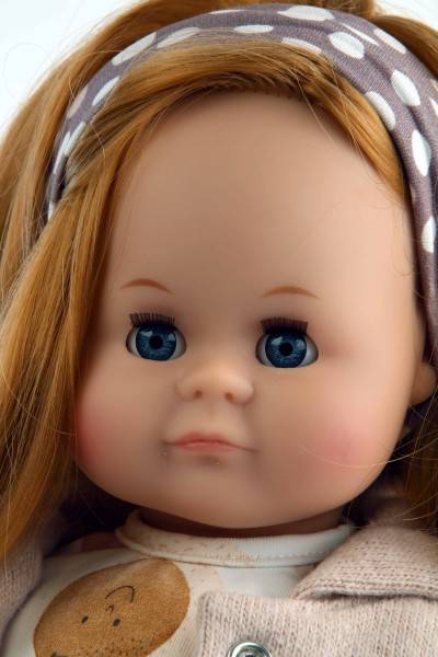 Schildkröt Manufaktur Puppe Schlummerle 37 cm rote Haare, blaue Schlafaugen, Mein Früchtchen Flash Sale