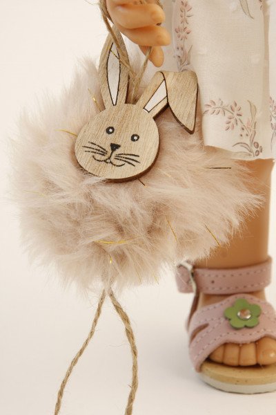 Schildkröt Manufaktur Puppe Müller-Wichtel Emma 30 cm blonde Haare, Kleidung festlich Lagerräumung