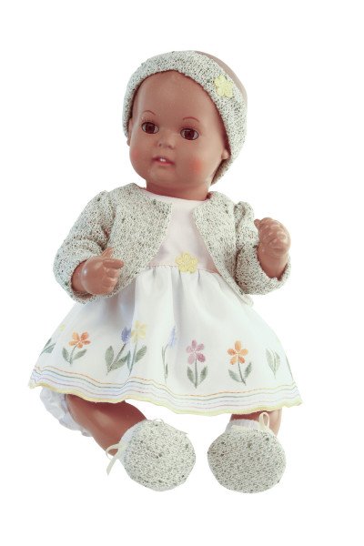 Schildkröt Manufaktur Hängekleid zu Baby Strampelchen 35cm weiss /grün Begrenzte Freigabe