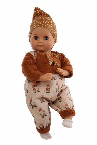 Schildkröt Manufaktur Kleidung zu Puppe Schlummerle 32 cm, Overall Wichtel Sonderangebot der Fabrik