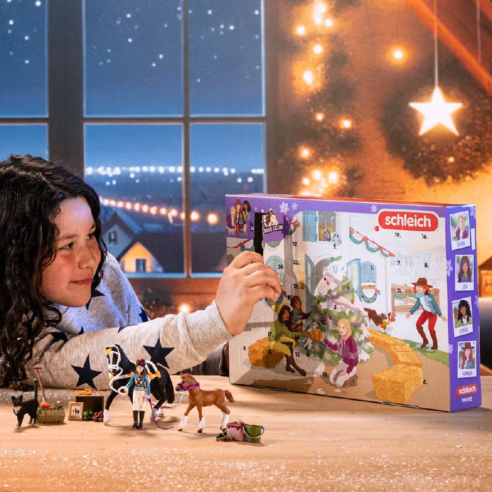 ﻿Schleich Adventskalender HORSE CLUB 2024 Zeitbegrenzte Promotion