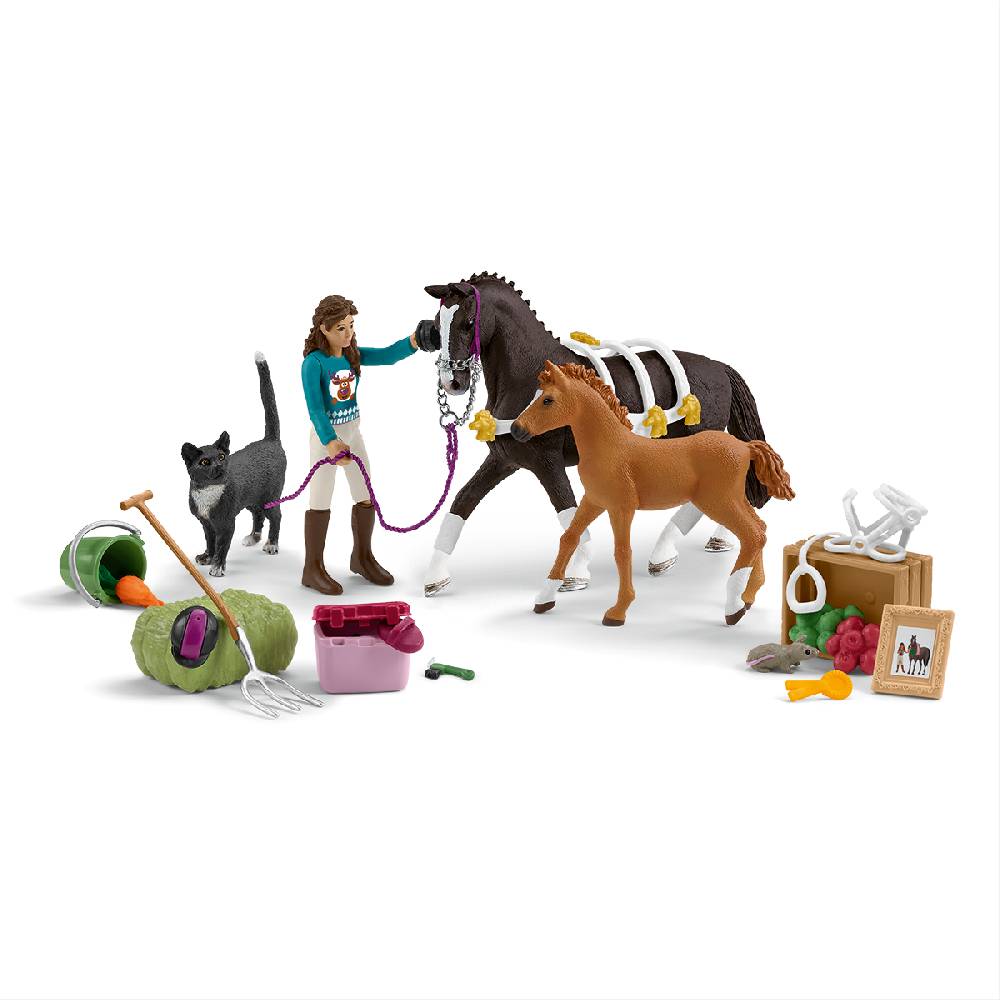 ﻿Schleich Adventskalender HORSE CLUB 2024 Zeitbegrenzte Promotion