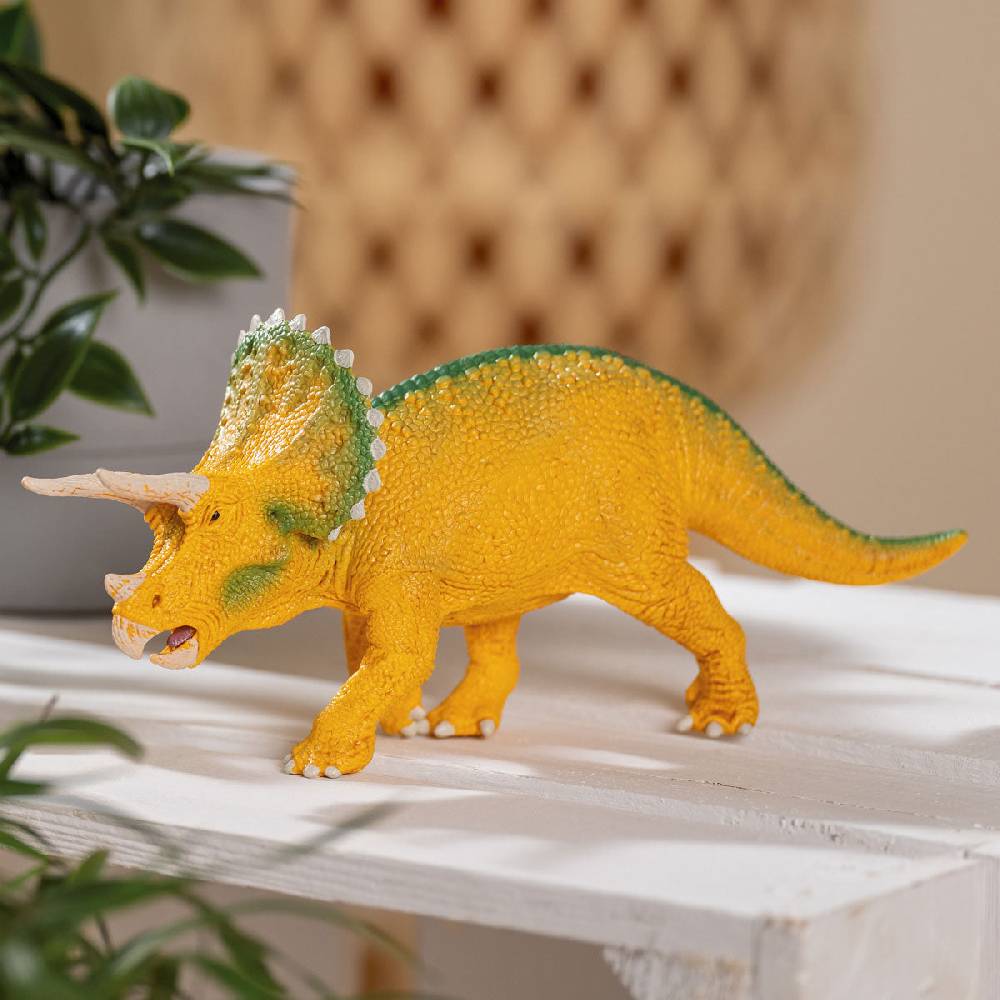 Schleich Triceratops gelb Outlet