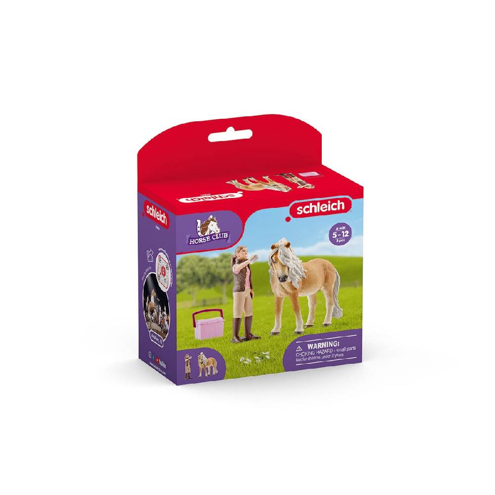 Schleich Pferdepflegerin mit Island Pony Stute Meist gekauft