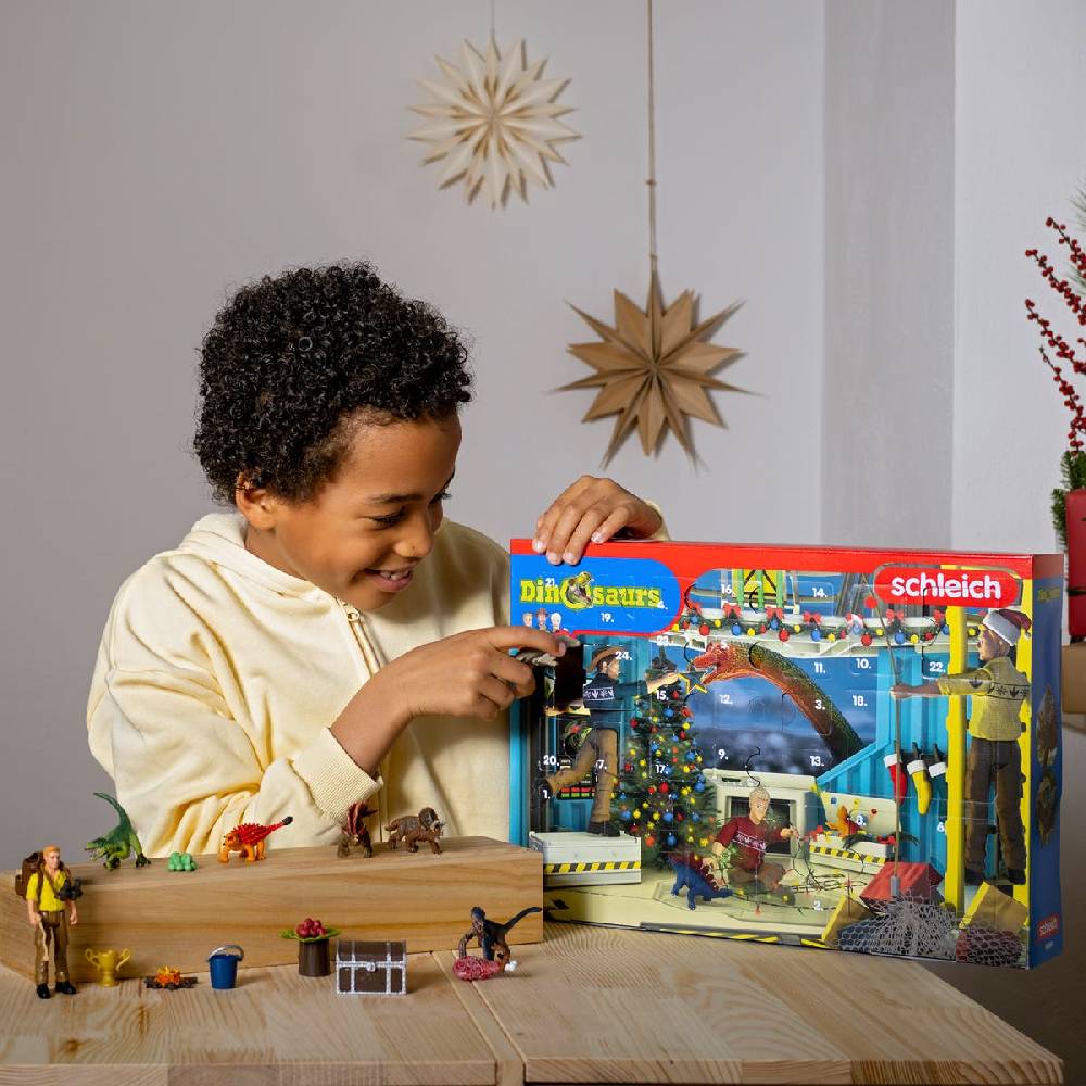 Schleich Adventskalender 2023 DINOSAURS Kostenloser Versand