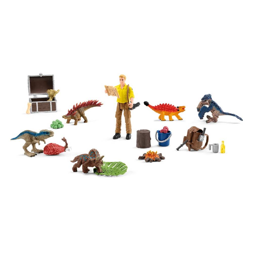 Schleich Adventskalender 2023 DINOSAURS Kostenloser Versand