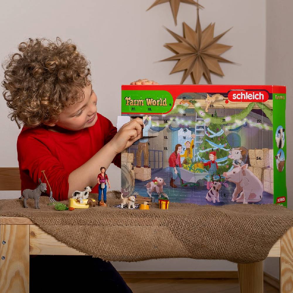 Schleich Adventskalender 2023 FARM WORLD Fabrik Onlineshop