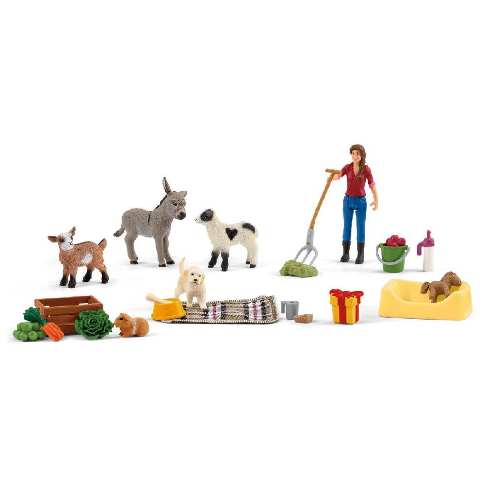 Schleich Adventskalender 2023 FARM WORLD Fabrik Onlineshop