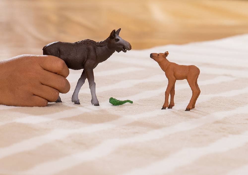 Schleich Elchkuh mit Kalb JETZT KAUFEN