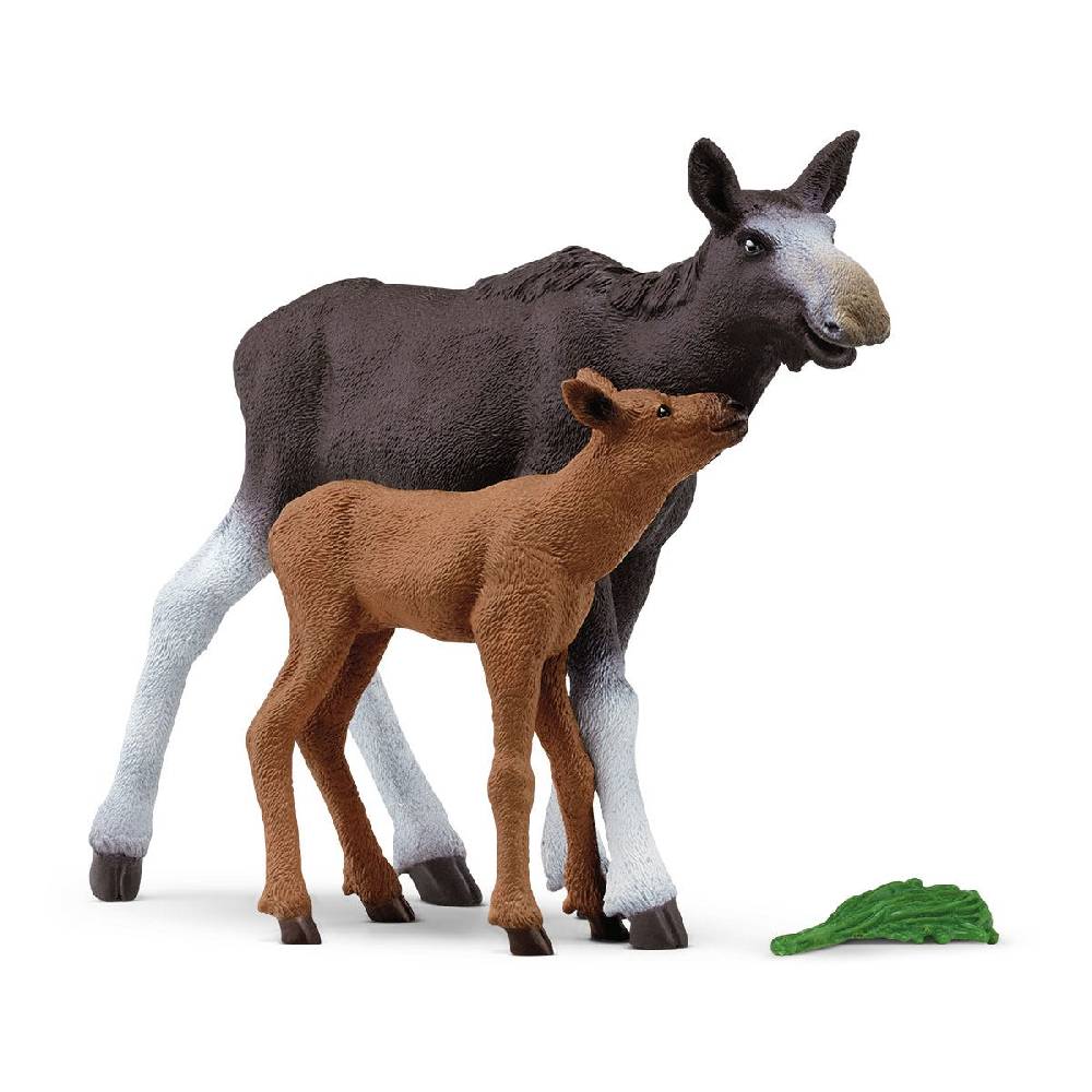 Schleich Elchkuh mit Kalb JETZT KAUFEN