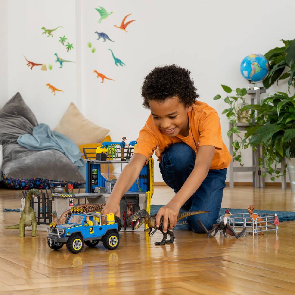 Schleich Geländewagen mit Dino-Außenposten Fabrikpreis