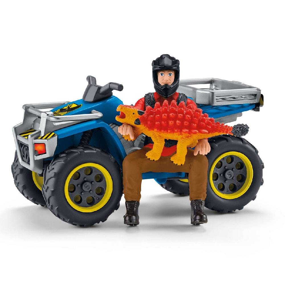 Schleich Flucht auf Quad vor Velociraptor Rabatt