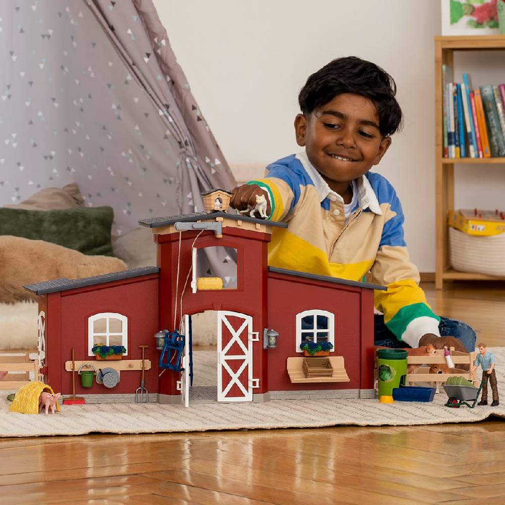 Schleich Große Farm mit Tieren und Zubehör Discount Store für neue Produkte
