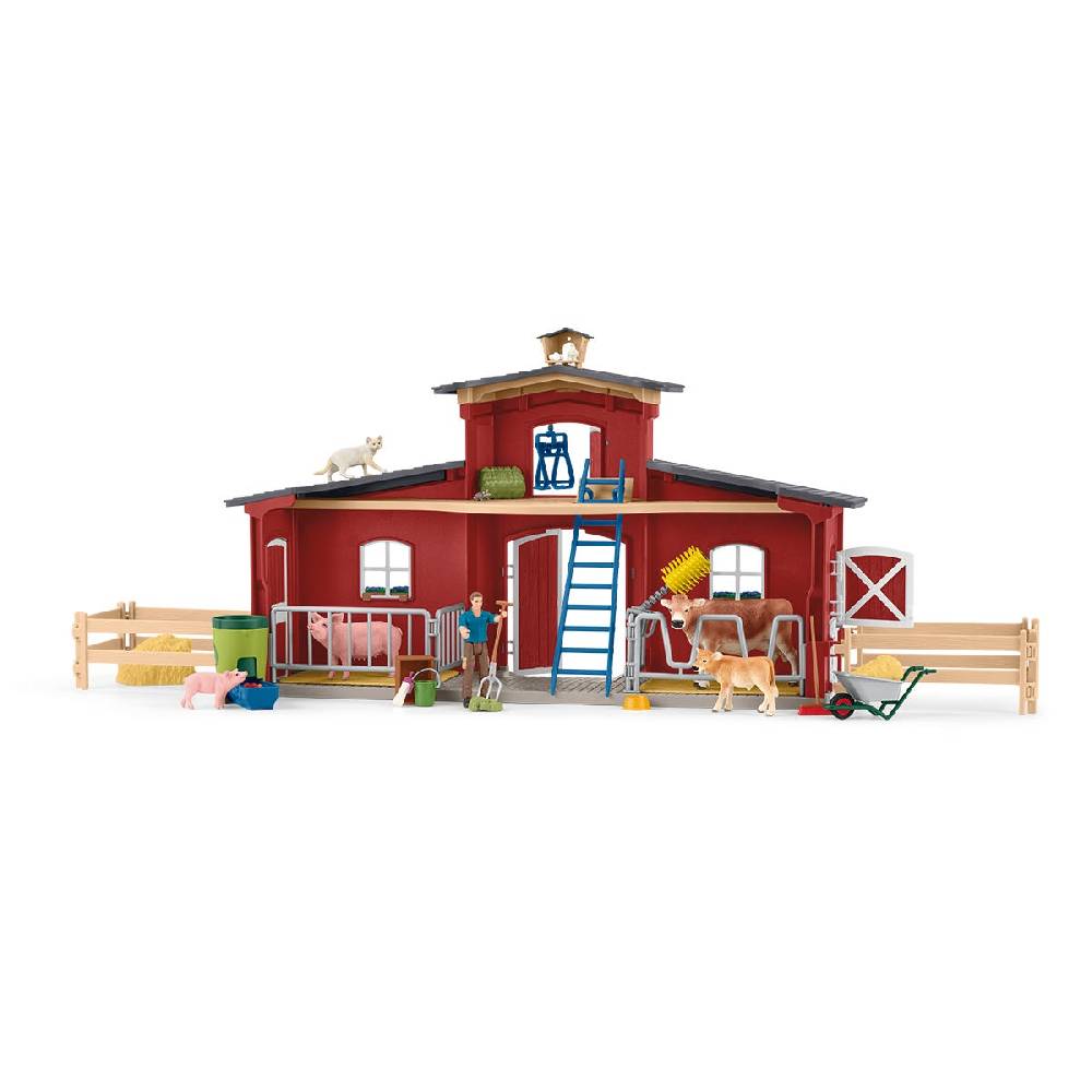 Schleich Große Farm mit Tieren und Zubehör Discount Store für neue Produkte