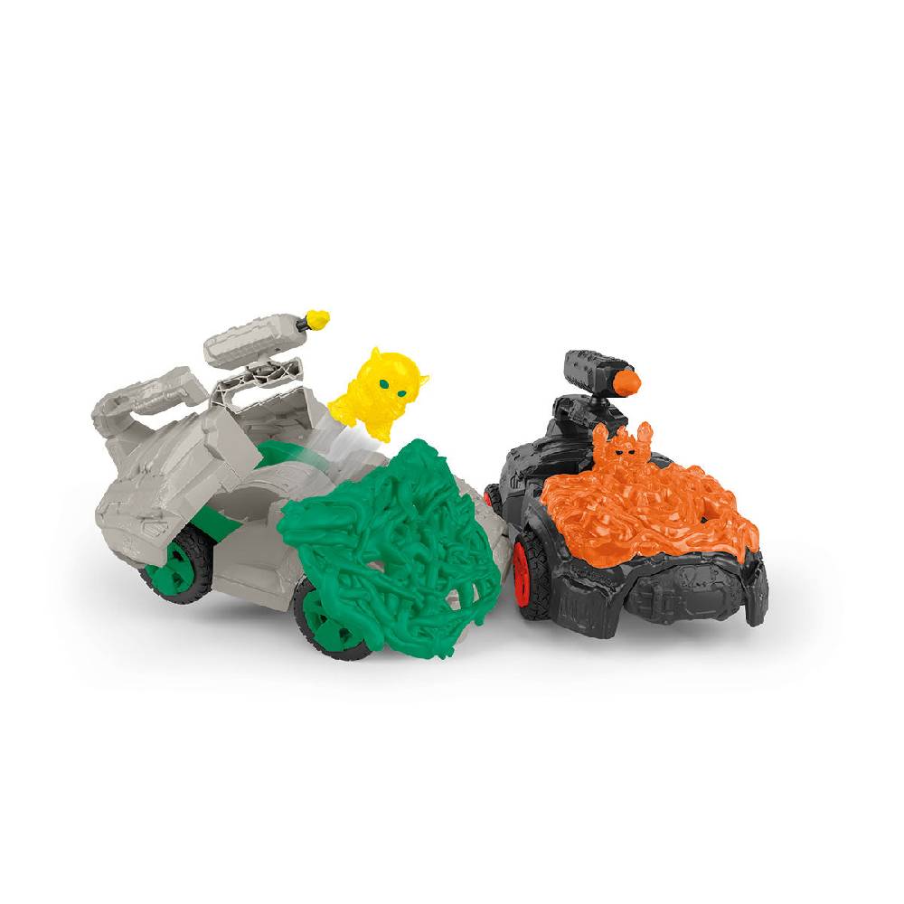 Schleich Dschungel-Crashmobil mit Mini Cretaure Riesige Ersparnisse