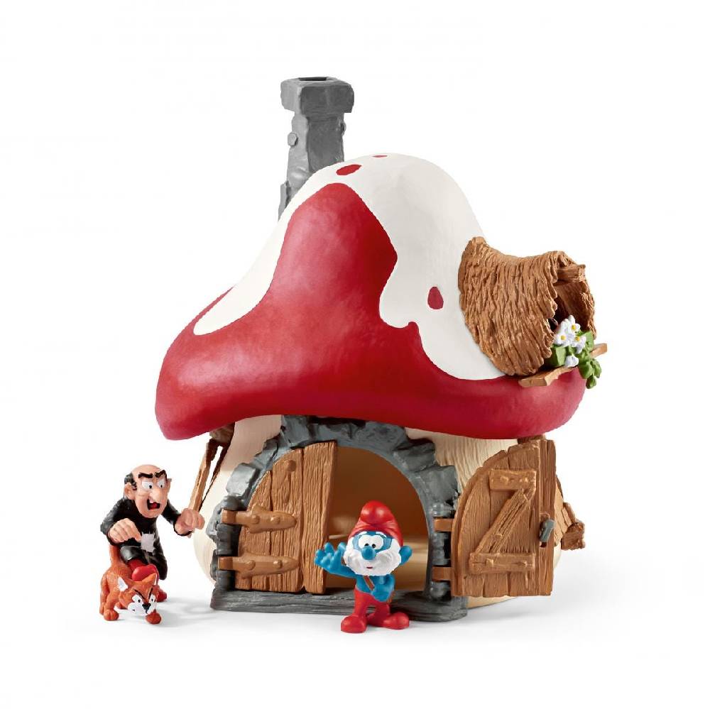 Schleich Schlumpf Haus mit 2 Figuren Letzte 3 Tage