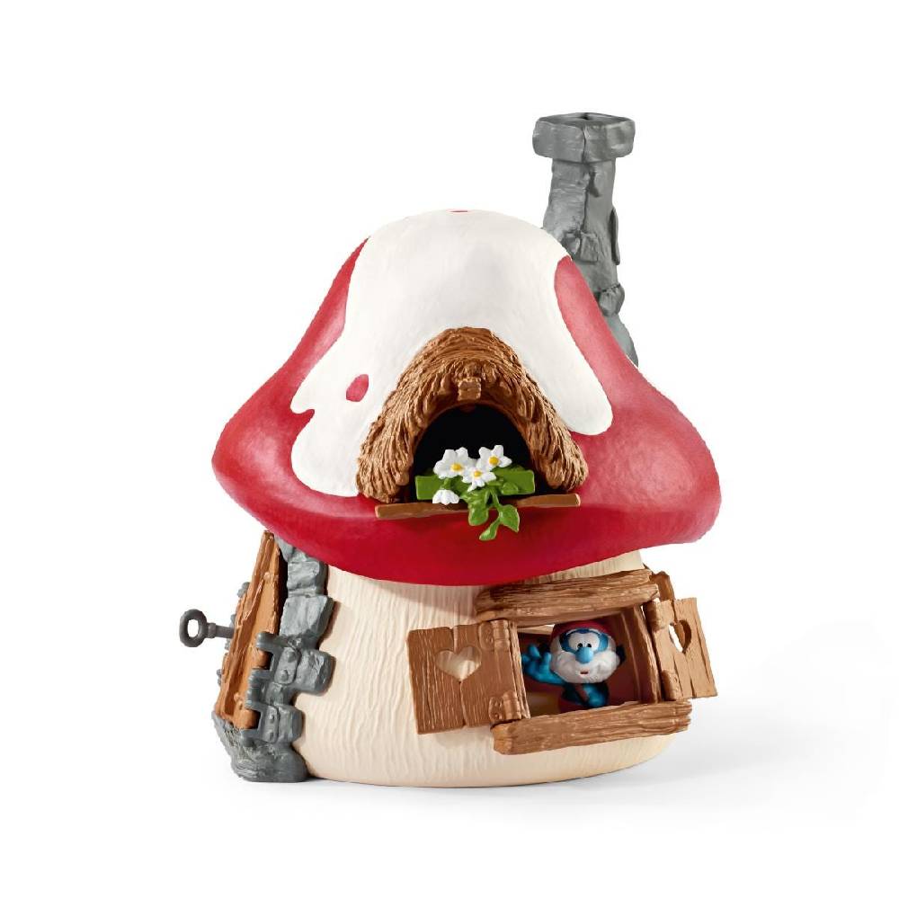 Schleich Schlumpf Haus mit 2 Figuren Letzte 3 Tage