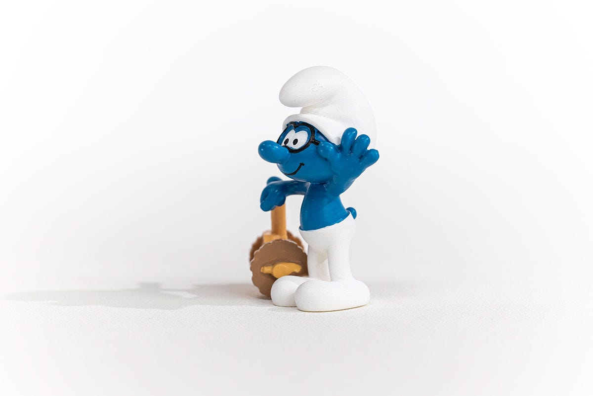 Schleich Speedy Schlumpf Zeitbegrenzte Promotion