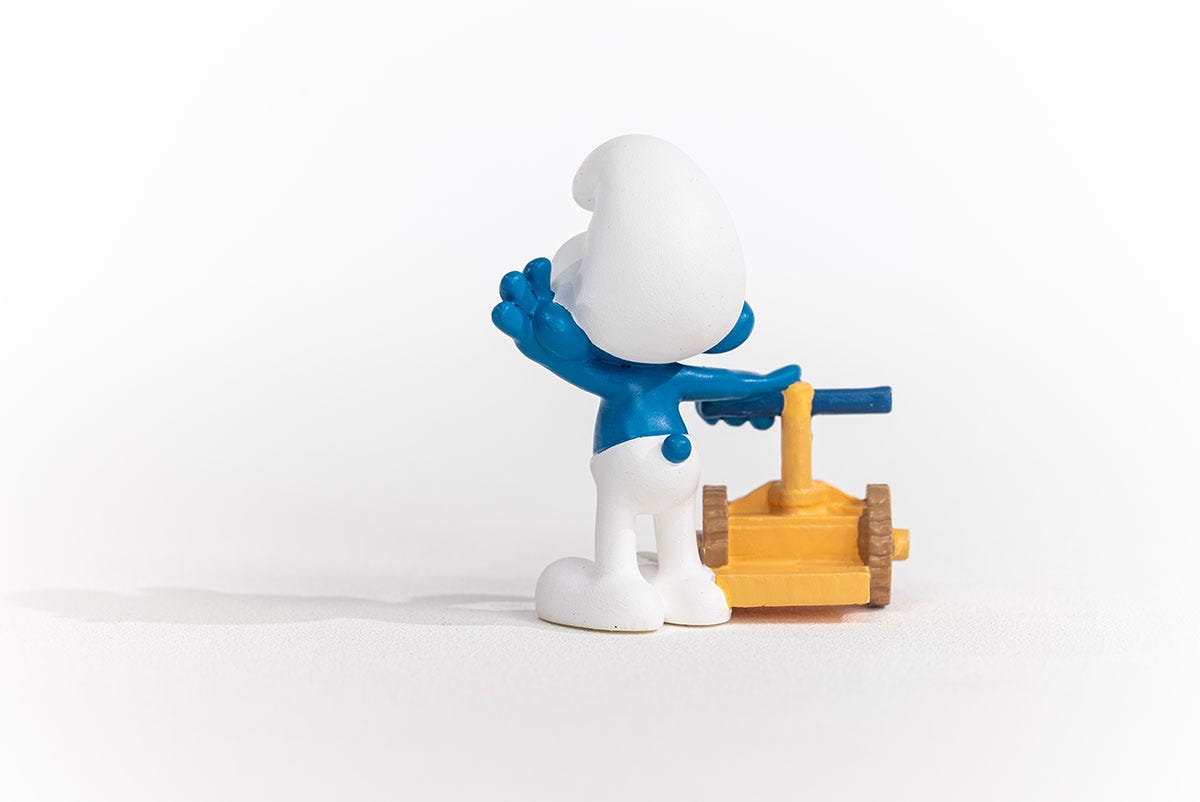 Schleich Speedy Schlumpf Zeitbegrenzte Promotion
