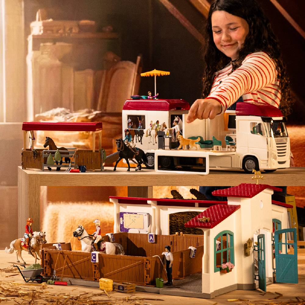 Schleich Pferdetransporter Rabatte dieses Monats
