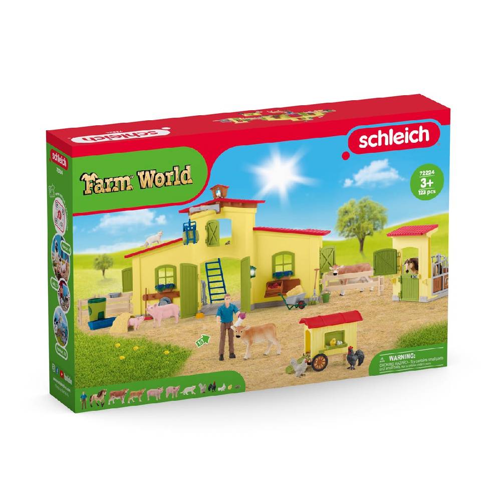 Schleich Farm mit Hühnerstall und Pferdestall Online