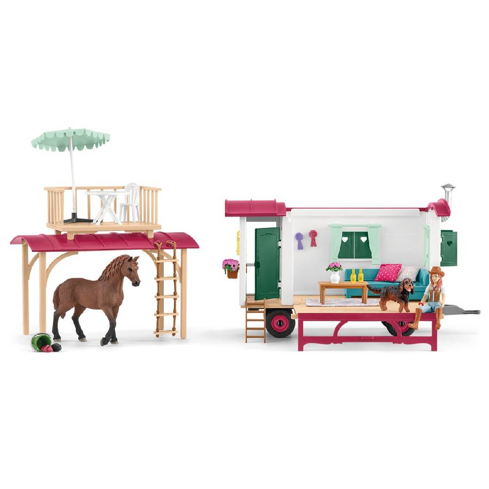 Schleich Campingtrip mit dem Wohnwagen Outlet